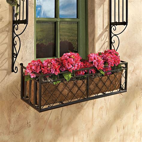 Metal Window Box Holder 